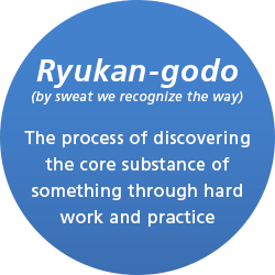 Ryukan-godo (by sweat we recognize the way)
